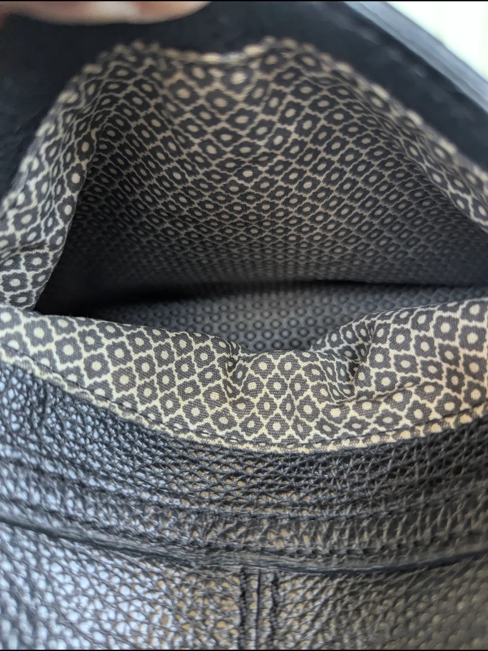 Brighton Black Studded Tote with Heart Charm